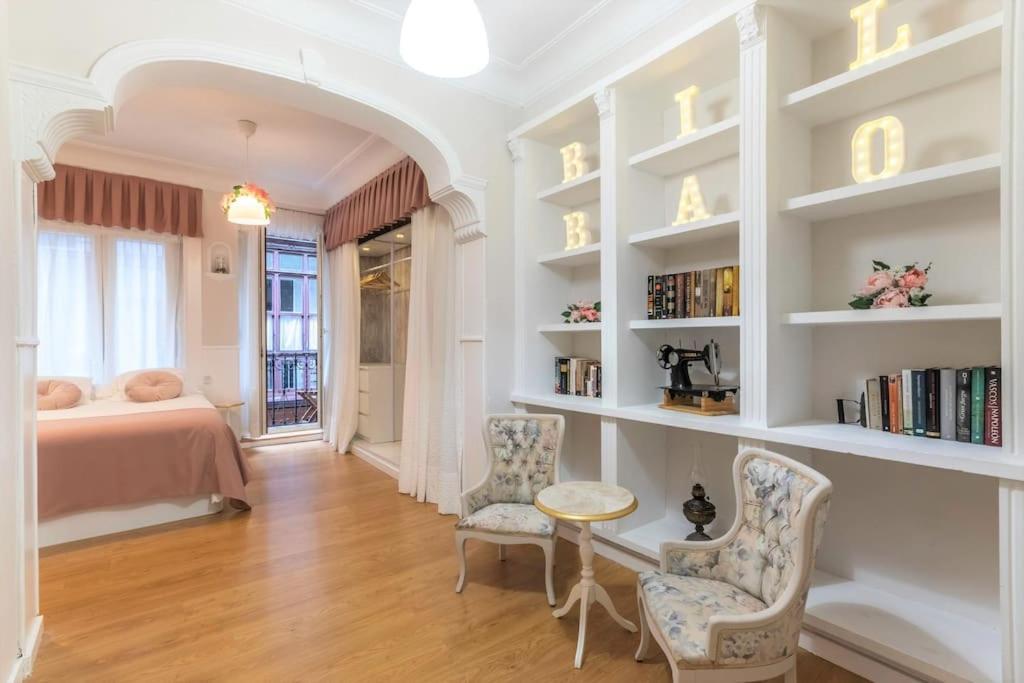 Апартаменты Piso Diseno Deluxe Casco Viejo Entrada Autonoma Y Ascensor Бильбао Экстерьер фото